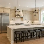 Tan kitchen cabinets Florida