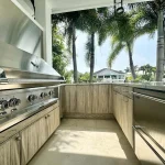 Florida outdoor cabinets and kitchen